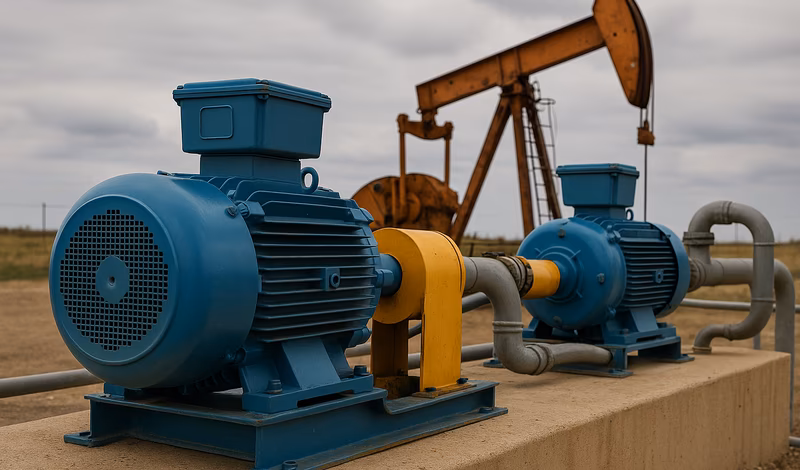 Oil & Gas Pump Motors Project